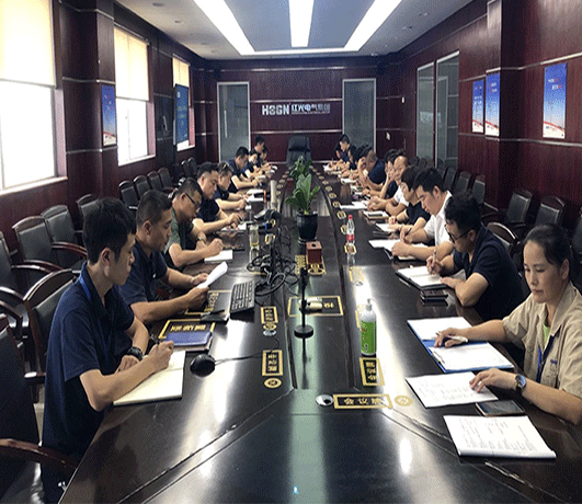 9001cc金沙以诚为本电气集团2020年度“质量月”运动启动大会顺遂召开